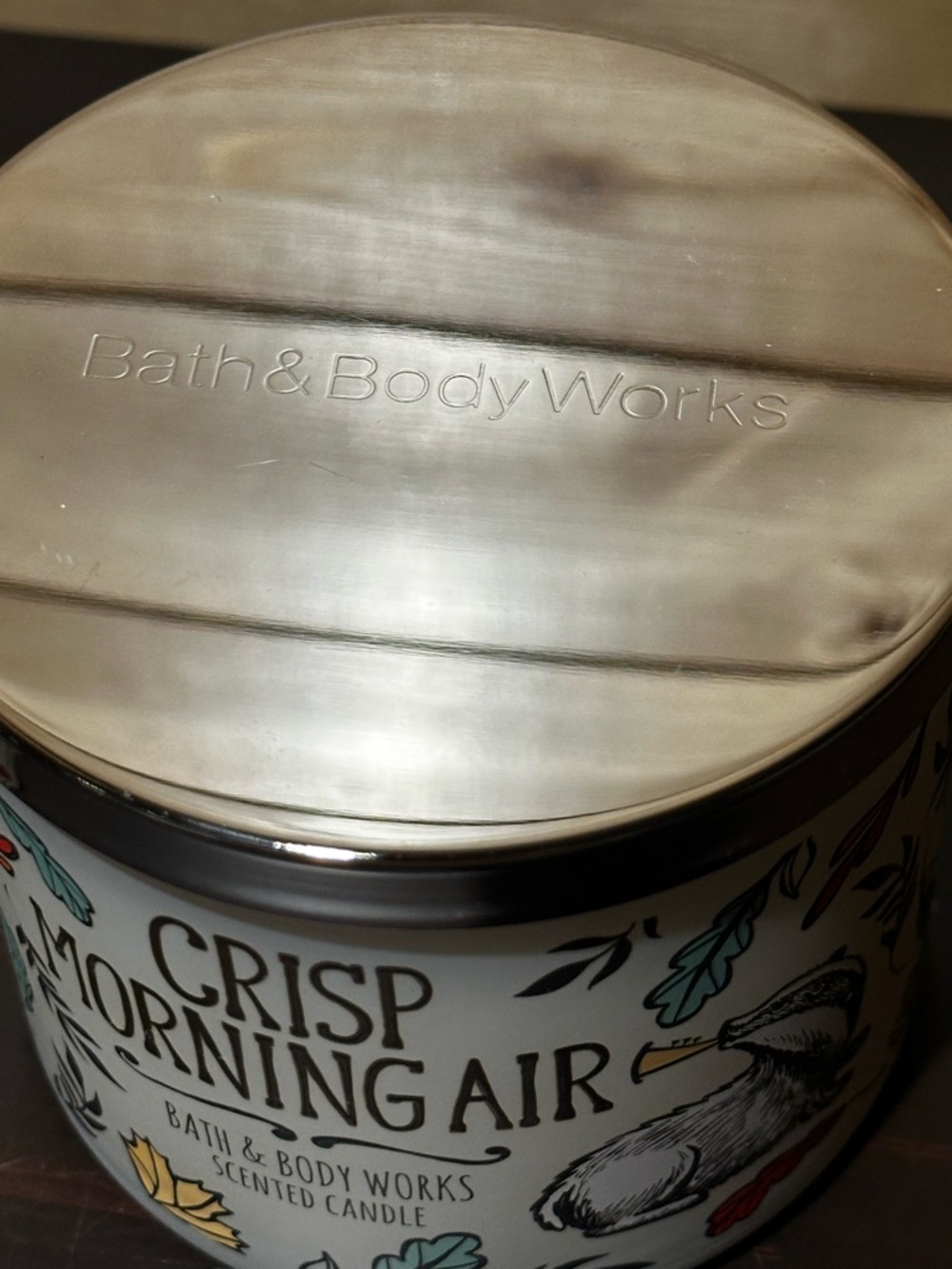 BNWT BATH & BODY WORKS 2 Morning Crisp Air candles - Picture 3 of 7